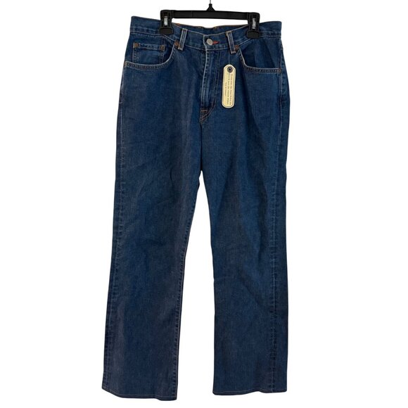 Lucky Brand Womens Low Rise Flare American Made Size 10/30 Blue Denim Jeans - Picture 1 of 7